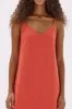 Assembly Label | Vallory Linen Slip Dress - Papaya sold by Sister & Co
