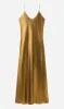 Silk Laundry | 1996 Dress - Gold sold by Sister & Co