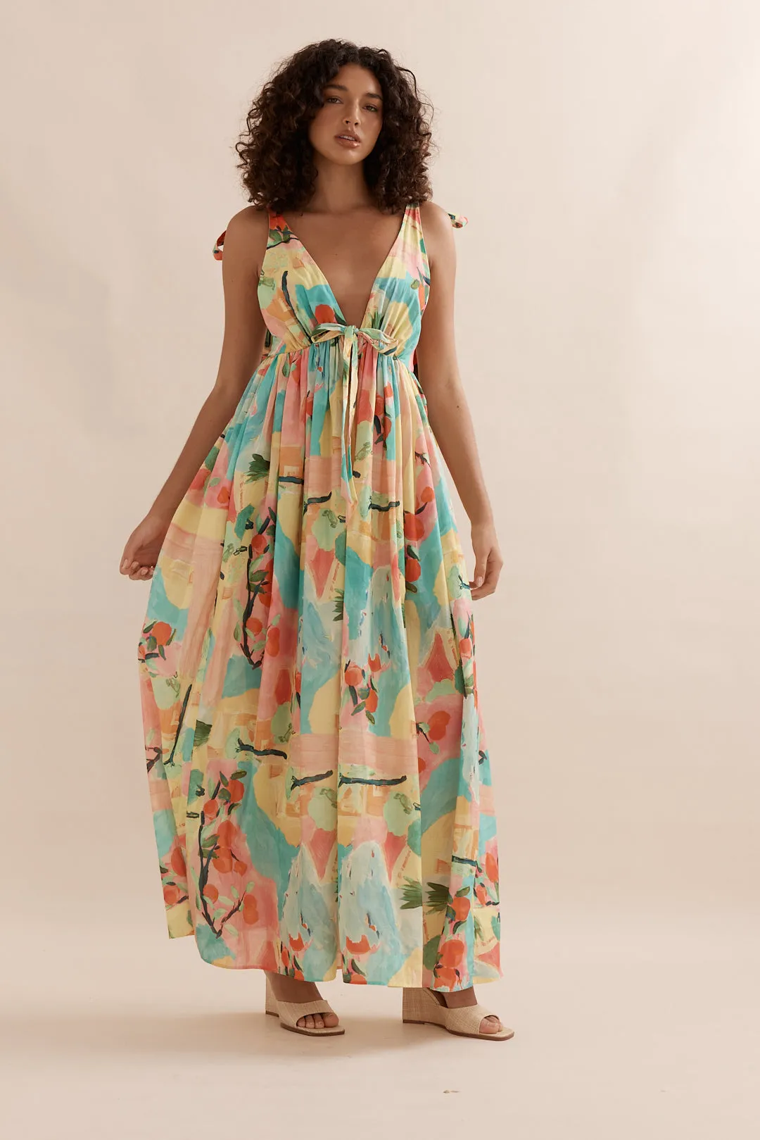 Caitlin Crisp | Maxi Tie Back - Capri Lawn sold by Sister & Co product image thumbnail 2