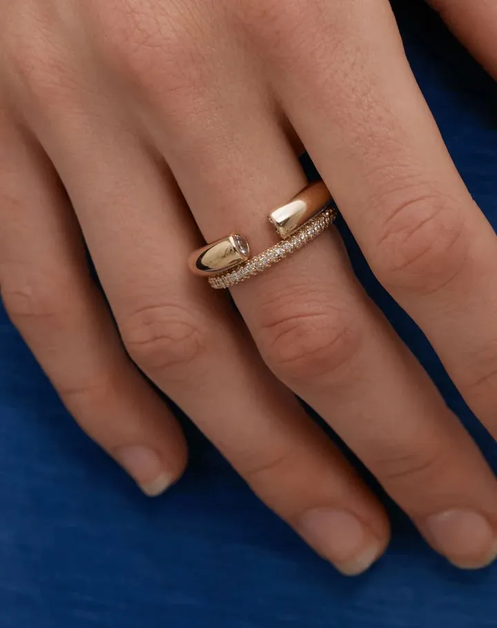 Meadowlark | Halo Band Triple Pave - White Diamond sold by Sisters & Co product image thumbnail 3