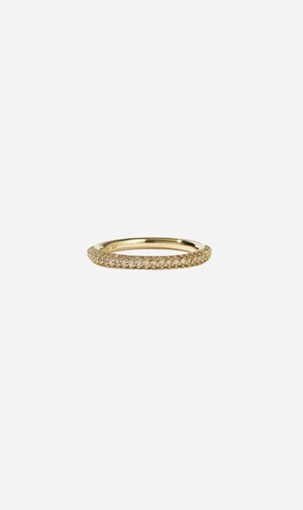 Meadowlark | Halo Band Triple Pave - White Diamond sold by Sisters & Co