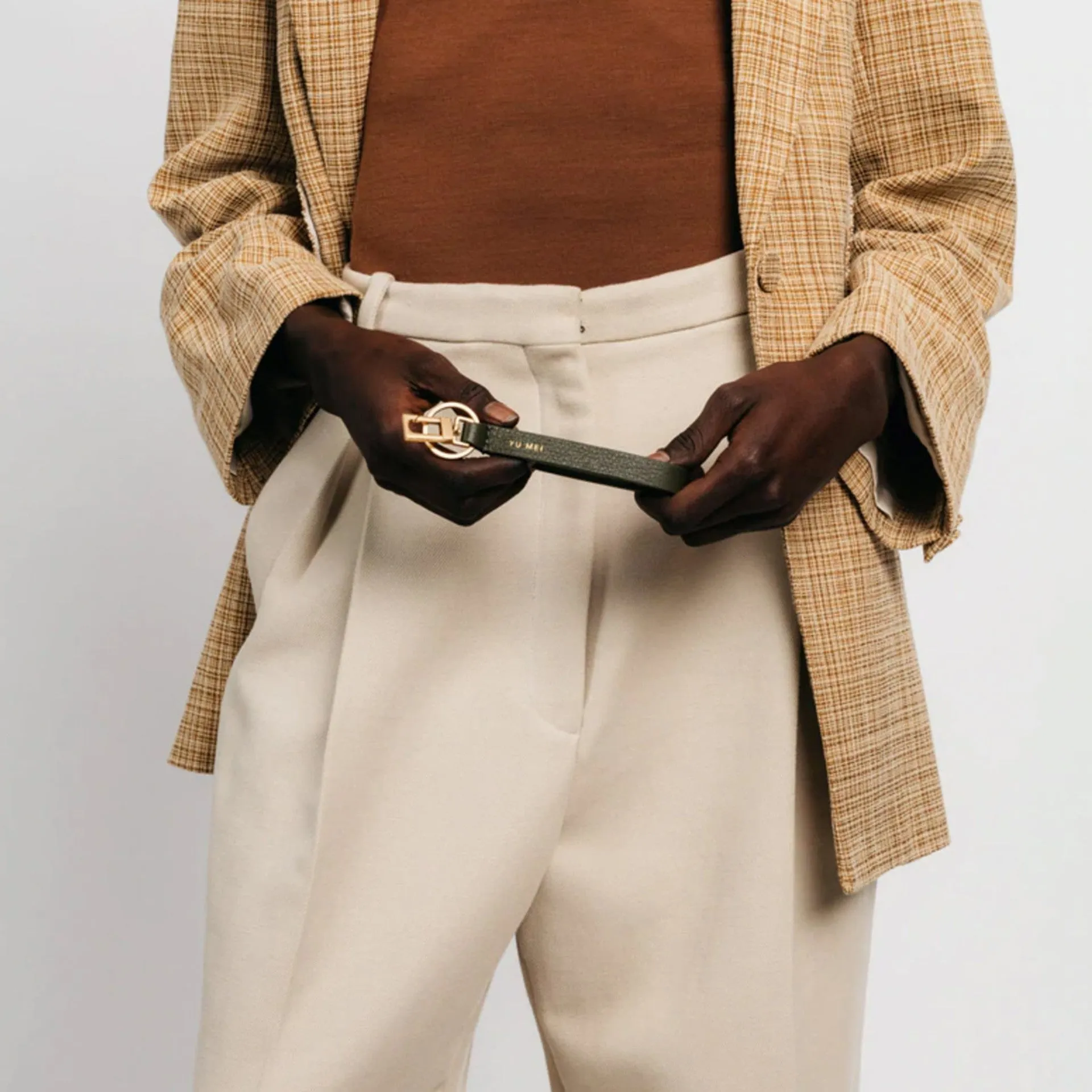 Yu Mei | Key Fob - Carob sold by Sister & Co product image thumbnail 2