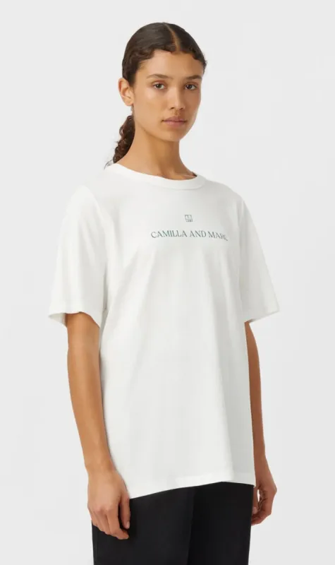 Camilla and Marc | Grayson Tee - Soft White sold by Sister & Co