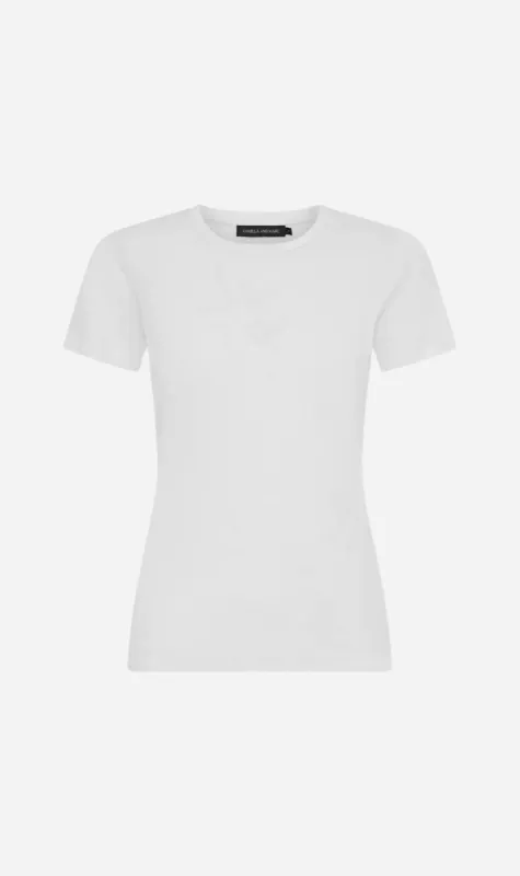 Camilla and Marc | Delmar Tee - Soft White sold by Sisters & Co