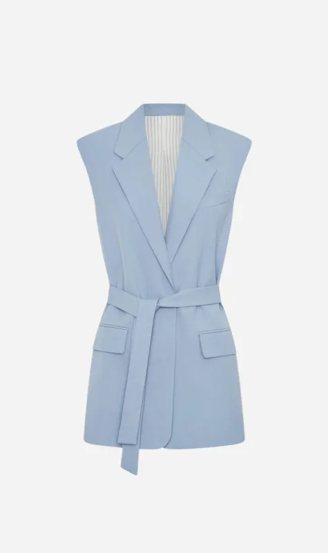 Camilla and Marc | Atlantis Blazer Vest - Cornflower Blue sold by Sisters & Co