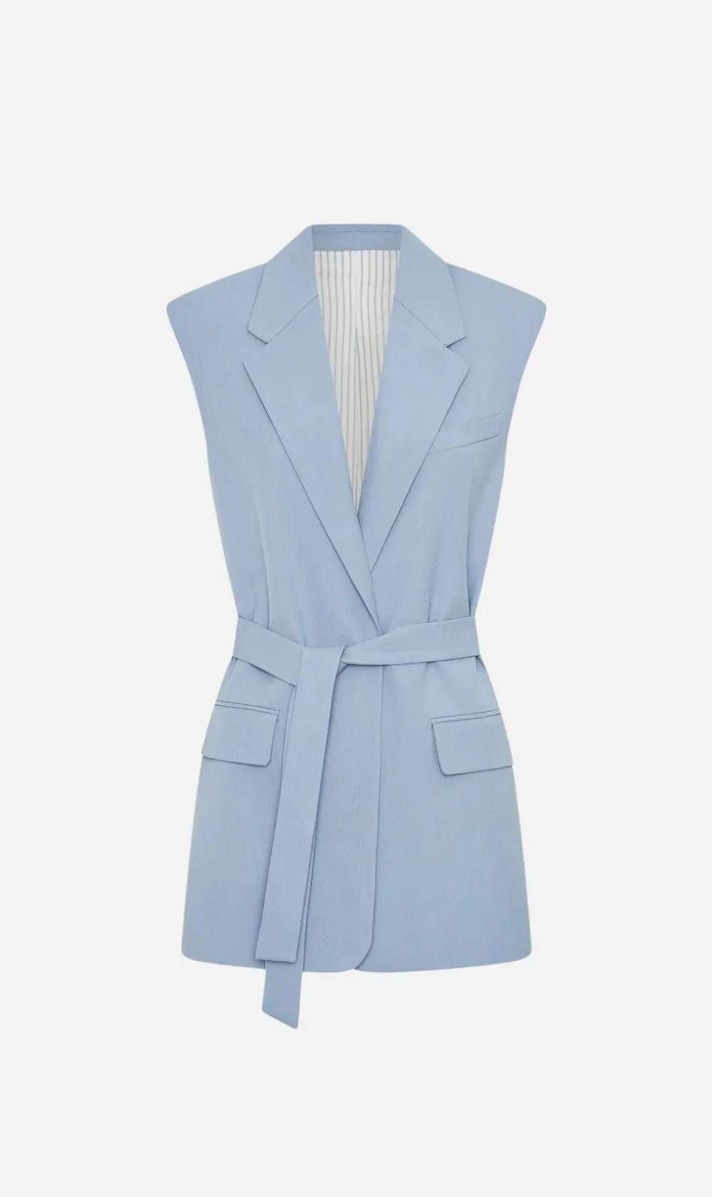 Camilla and Marc | Atlantis Blazer Vest - Cornflower Blue sold by Sisters & Co