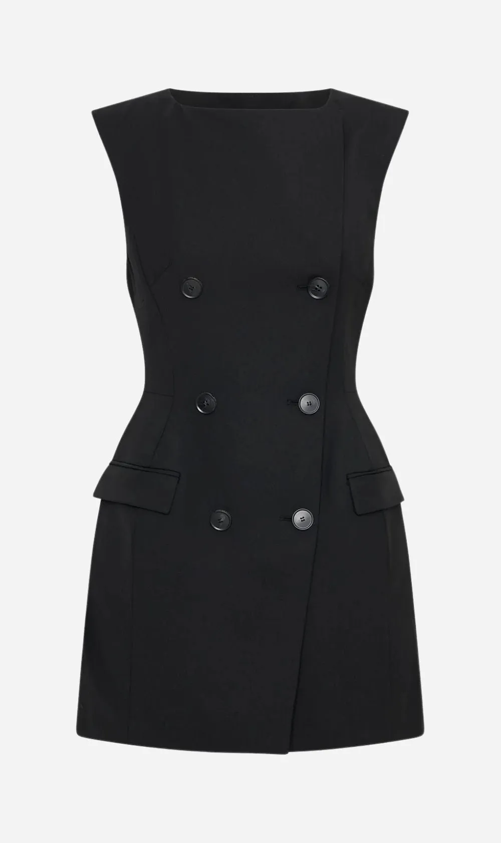 Camilla and Marc | Dusk Mini Dress - Black sold by Sister & Co