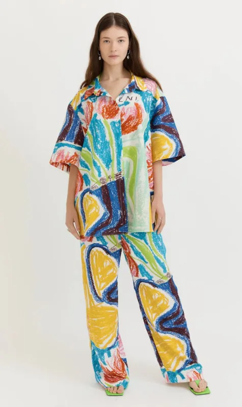 Gary Bigeni | Santana Shirt - Red Tulips sold by Sister & Co