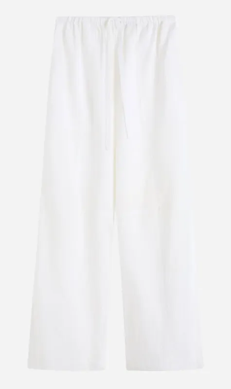 Bondi Born | Leiden Relaxed Pant - White sold by Sister & Co
