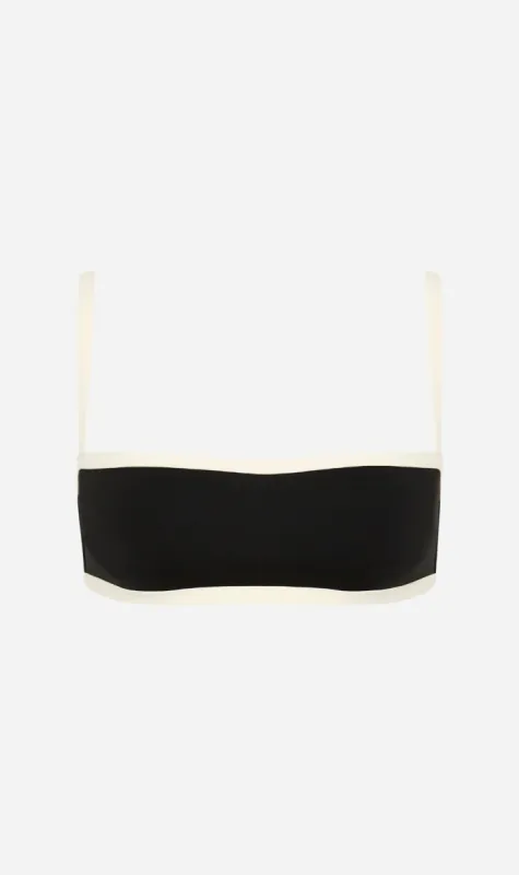 Bondi Born | Fiona Bikini Top - Black sold by Sister & Co