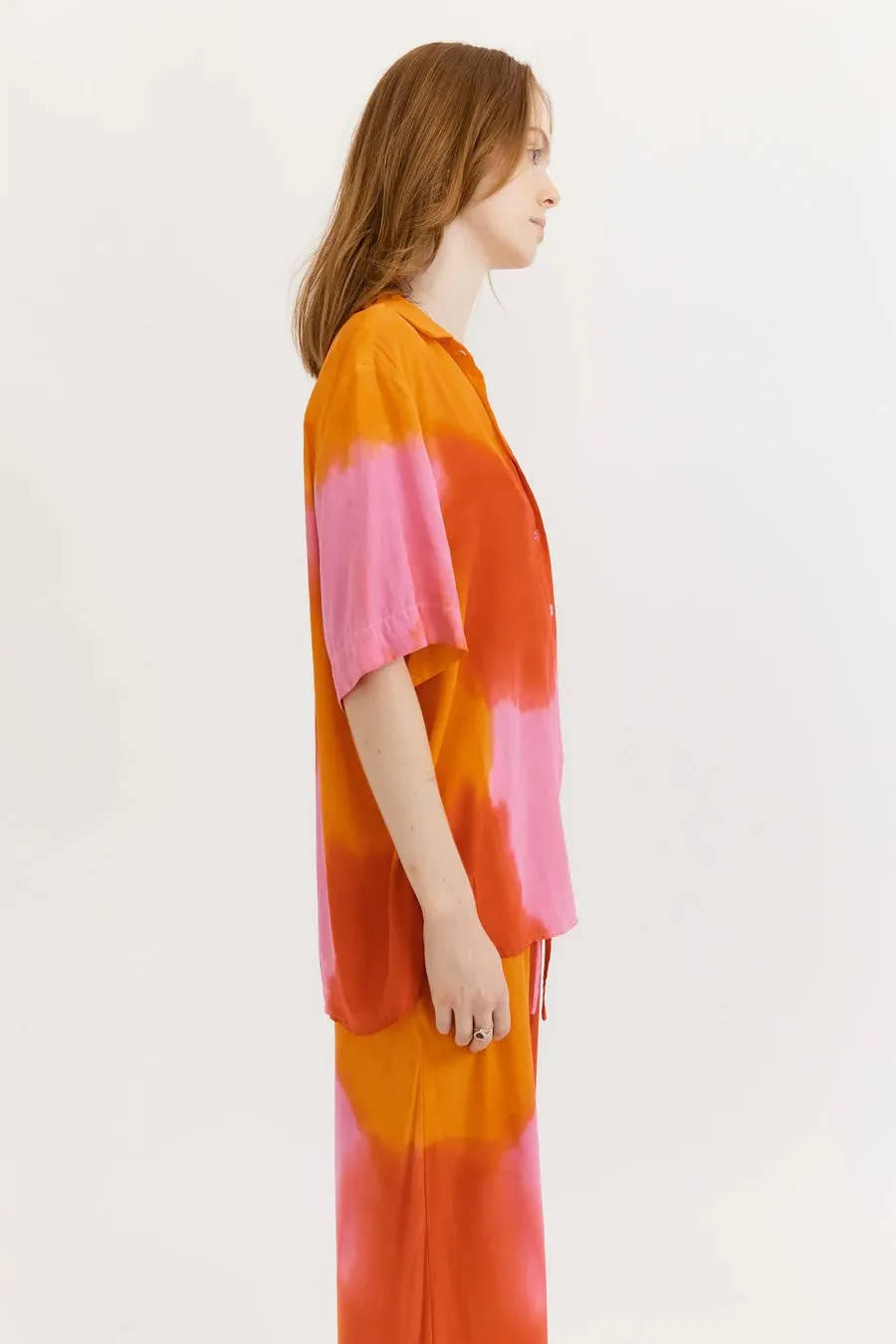 Gary Bigeni | Santana Shirt - Hand Painted Red sold by Sister & Co product image thumbnail 3