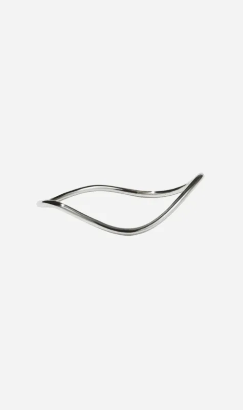 Meadowlark | Bliss Bangle - Silver sold by Sister & Co