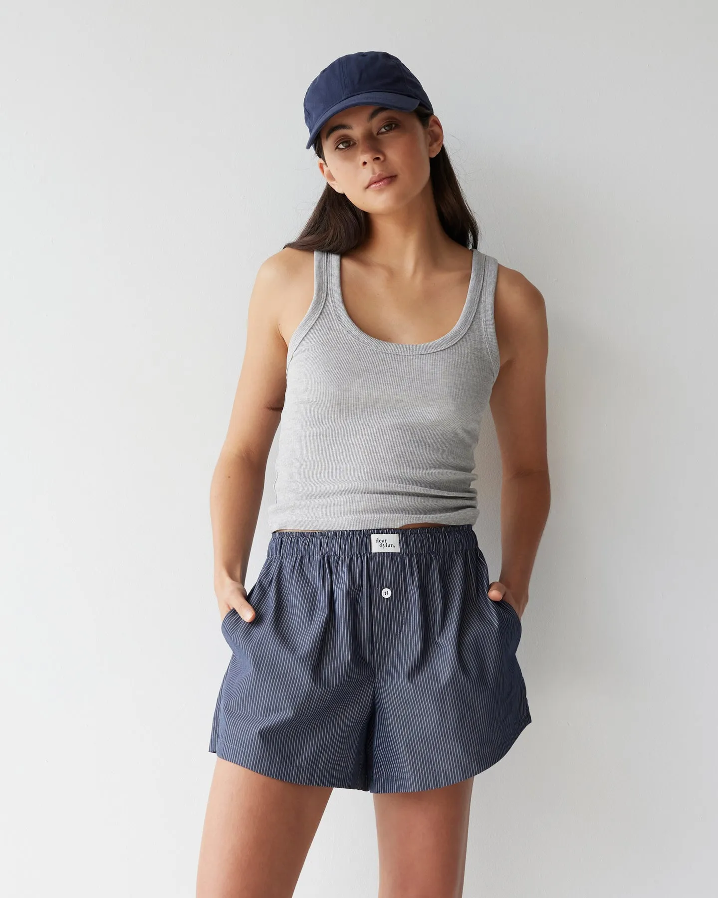 Dear Dylan | Boxer Short - Club Navy Stripe sold by Sister & Co product image thumbnail 2