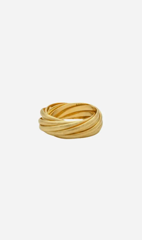 Adorn | Trinity 9 Ring - Satin Polish sold by Sister & Co