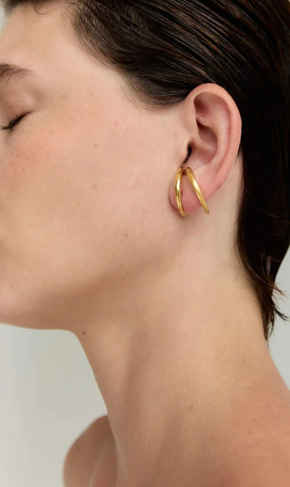 Adorn | Eclipse Earring - Satin Polish sold by Sister & Co