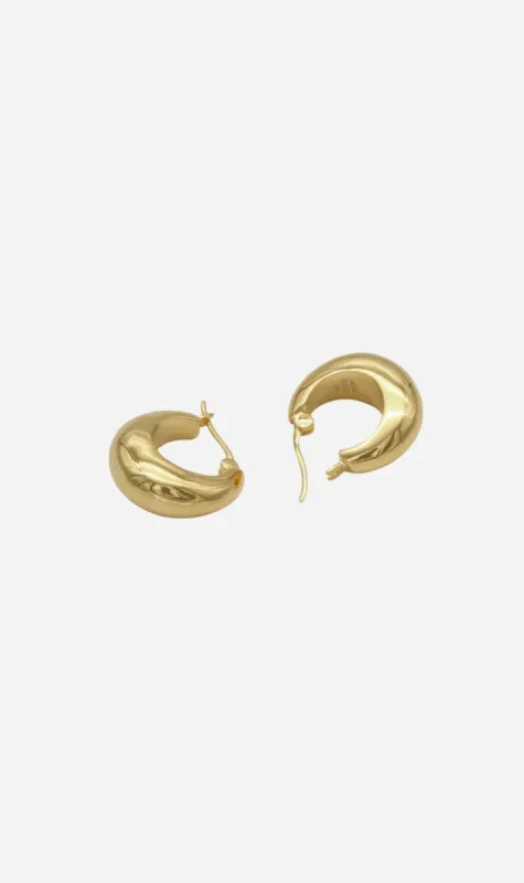 Adorn | Medium Moon Drop Earring - High Polish sold by Sister & Co