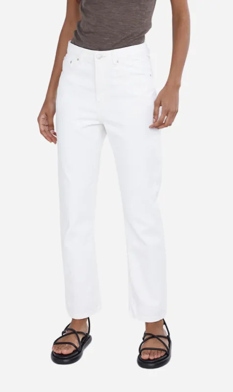 Marle | Straight Leg Jean - Ivory sold by Sister & Co