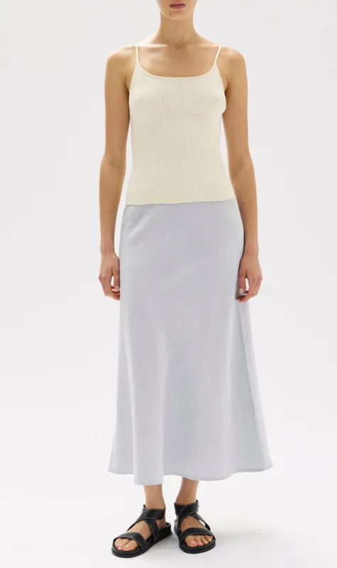 Assembly Label | Tamsin Cotton Knit Tank - Cream sold by Sister & Co