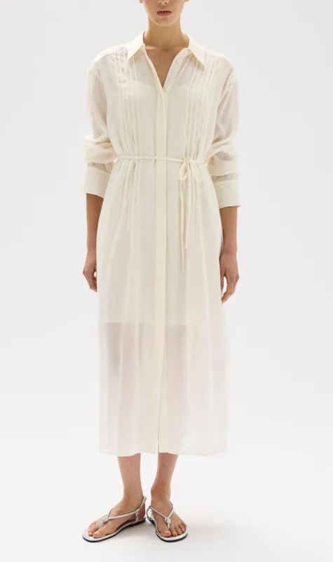 Assembly Label | Harper Linen Silk Maxi Dress - Cream sold by Sister & Co