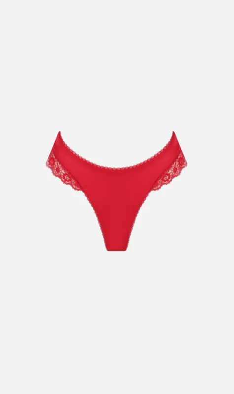 Kat the Label | Amelie Thong - Red sold by Sisters & Co