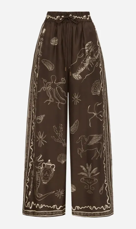 Alemais | Sammy Silk Pant sold by Sister & Co