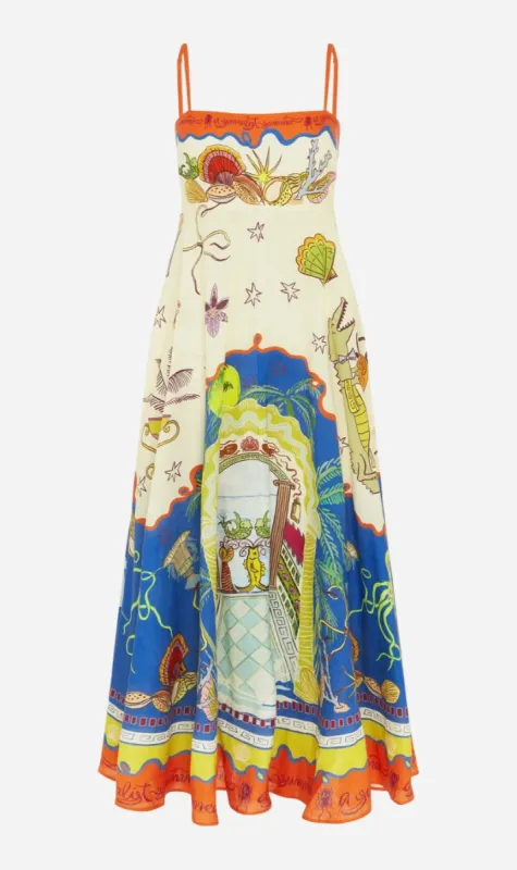 Alemais | Surrealist Summer Sundress sold by Sister & Co