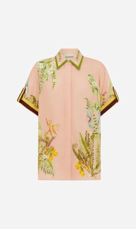 Alemais | Papaya Shirt sold by Sister & Co