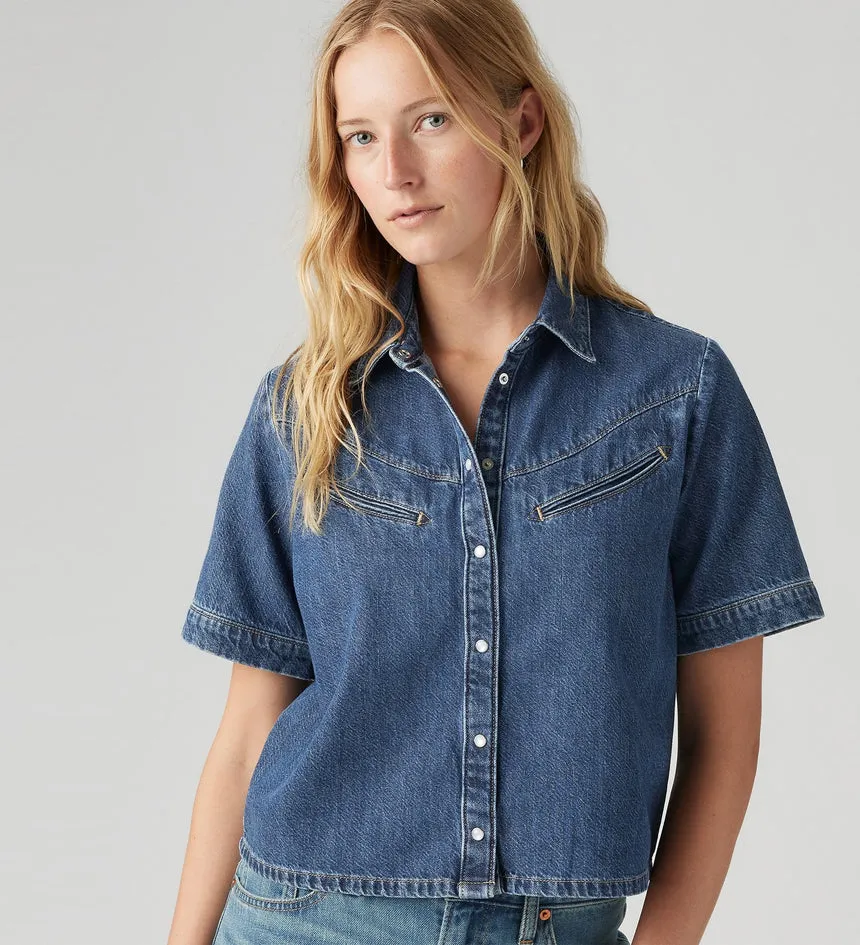 Levi's | Rinoa Camp Shirt - Sledge Sister sold by Sister & Co product image thumbnail 4