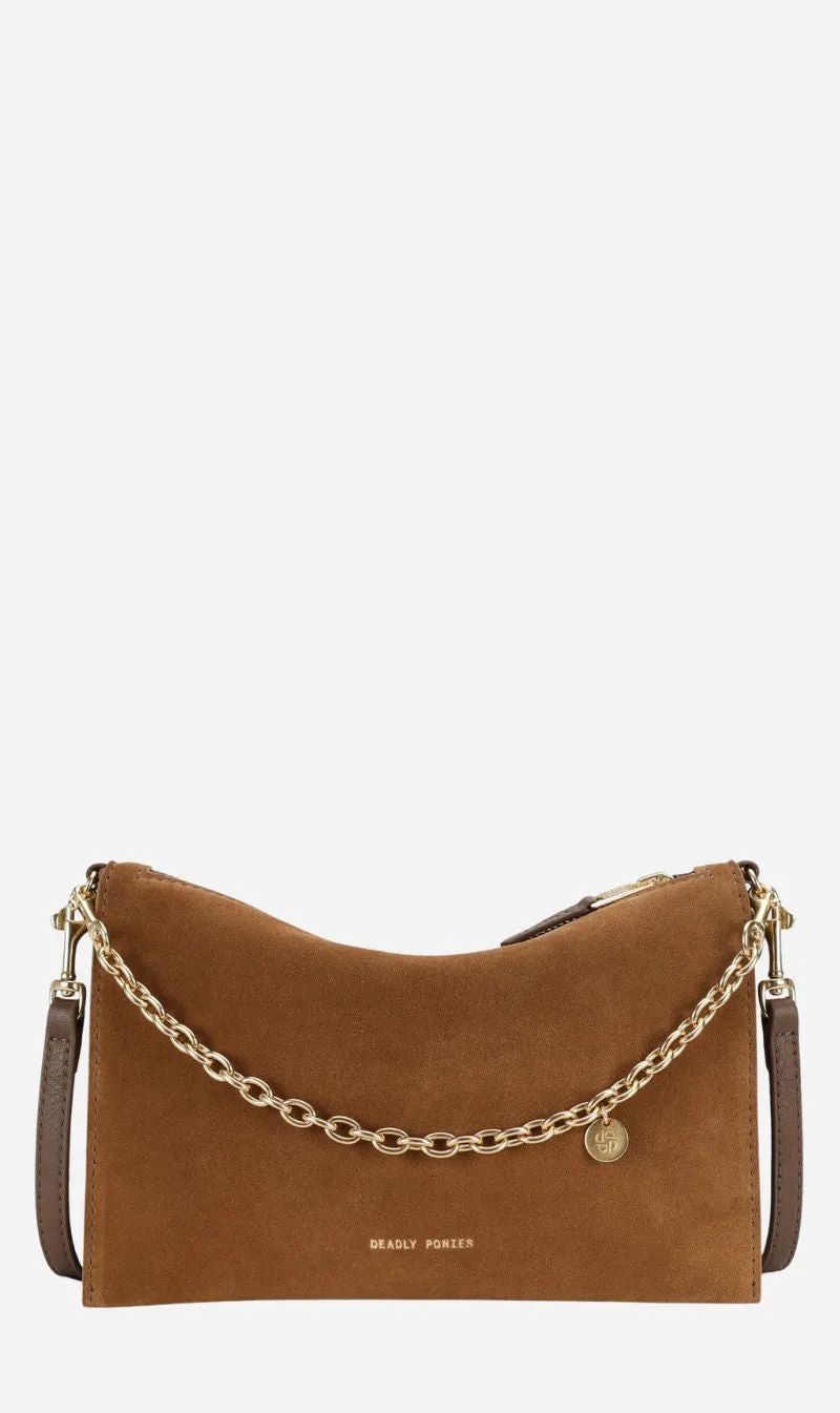 Deadly Ponies | Mr Siamese - Gingerbread Suede sold by Sisters & Co