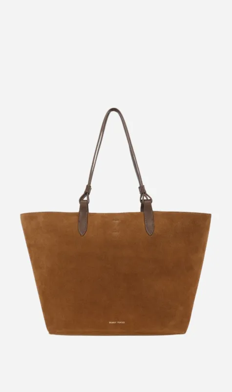 Deadly Ponies | Mr Bandit Tote Maxi - Gingerbread Suede sold by Sister & Co