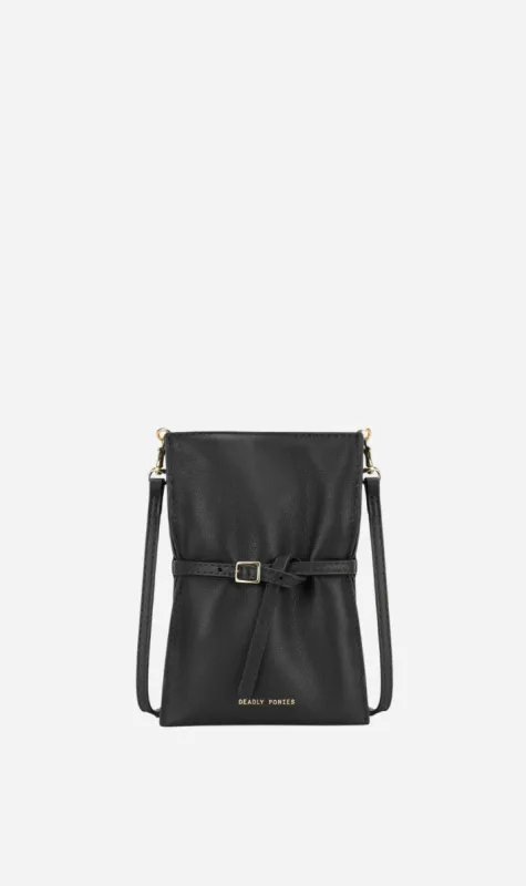 Deadly Ponies | Mr Penny Pouchette - Black sold by Sisters & Co