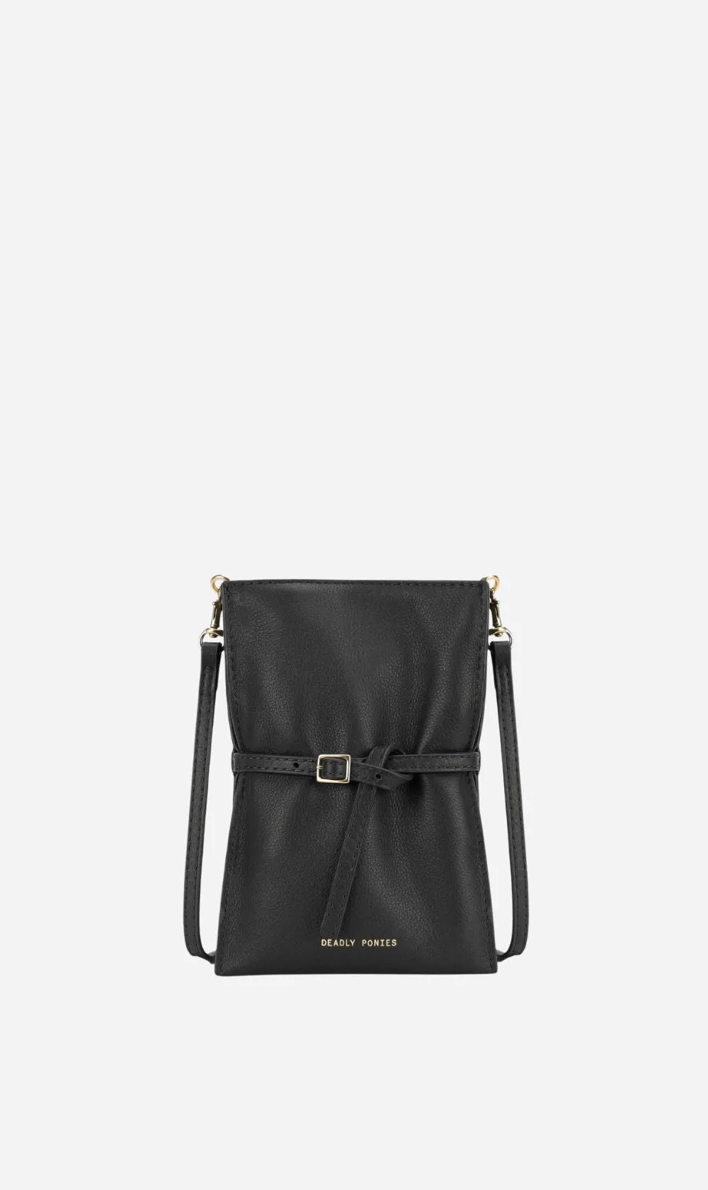 Deadly Ponies | Mr Penny Pouchette - Black sold by Sisters & Co