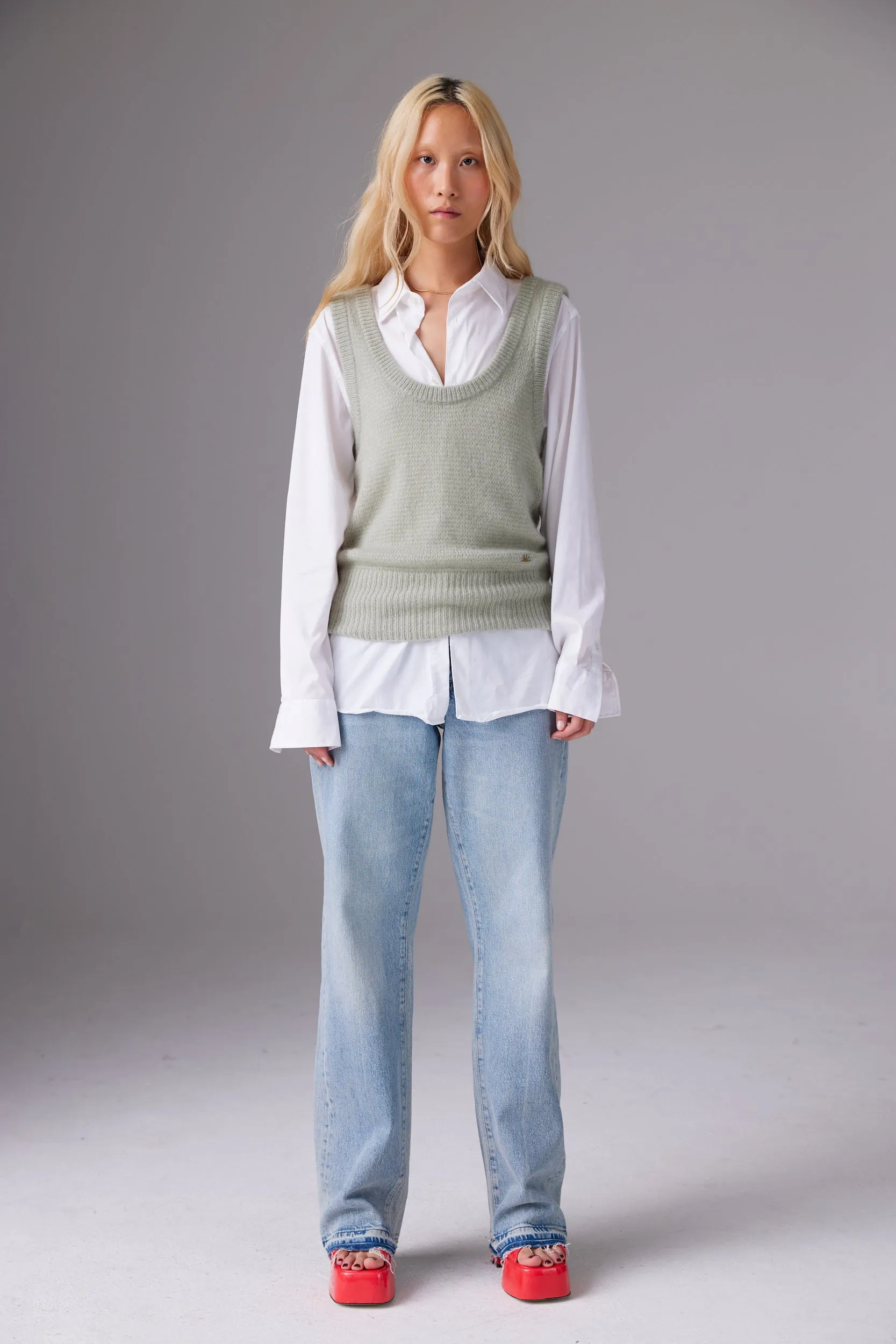 CRUSH | Amara Jutta Scoop Tank - Tea sold by Sisters & Co product image thumbnail 5