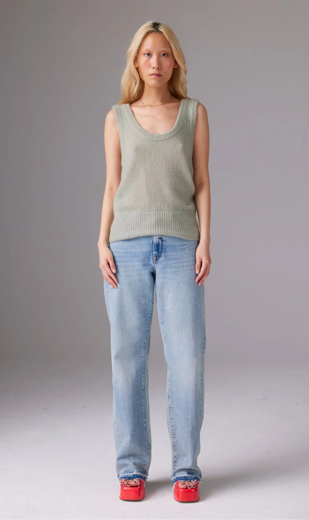 CRUSH | Amara Jutta Scoop Tank - Tea sold by Sisters & Co