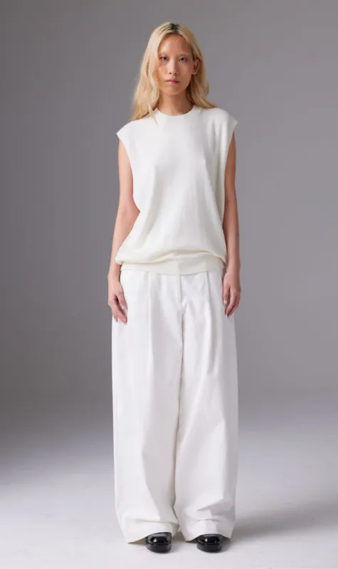 CRUSH | India Tank - White sold by Sister & Co