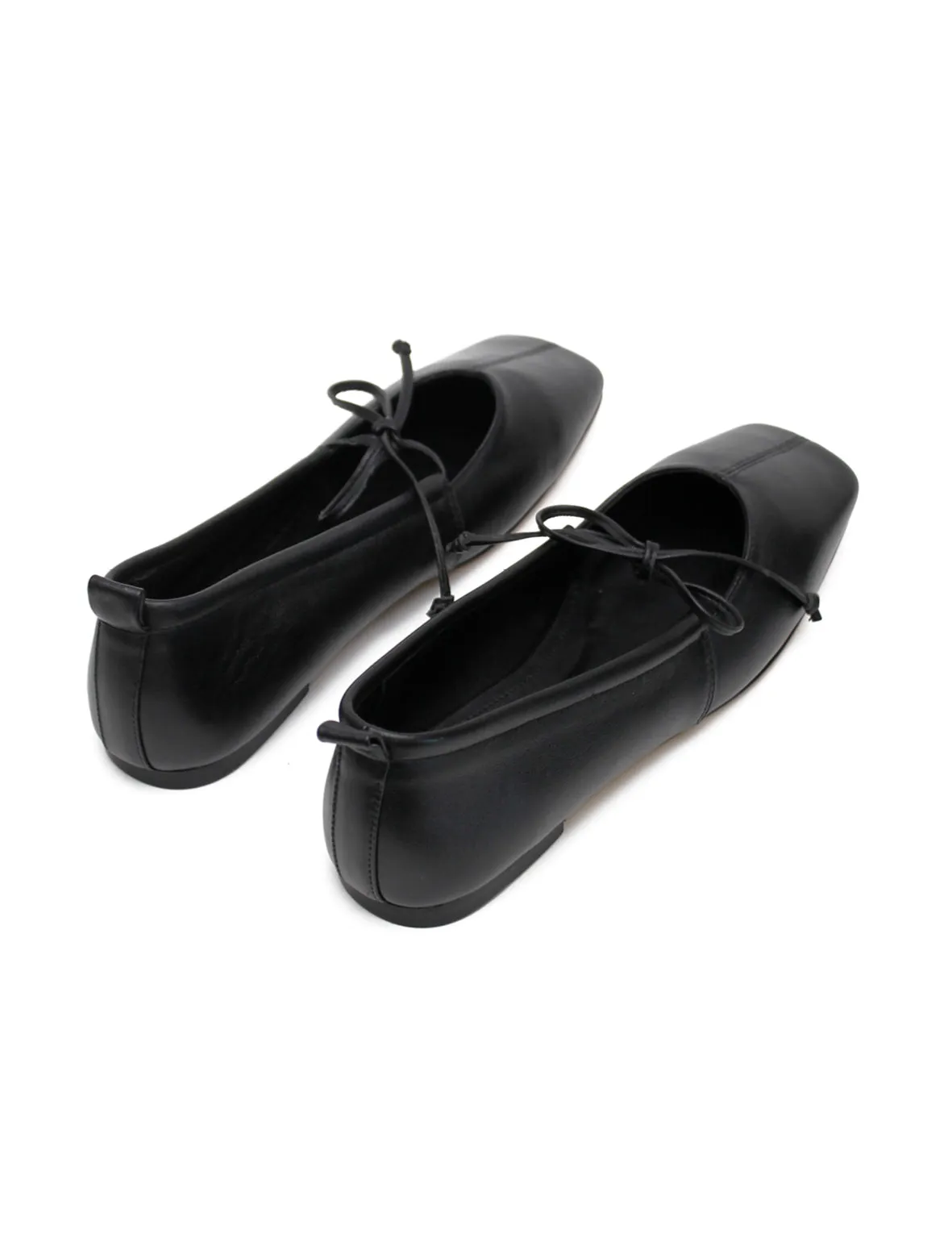 La Tribe | Square Toe Flat - Black sold by Sister & Co product image thumbnail 5