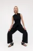 Rebe | Double Pleated Trouser - Black sold by Sister & Co