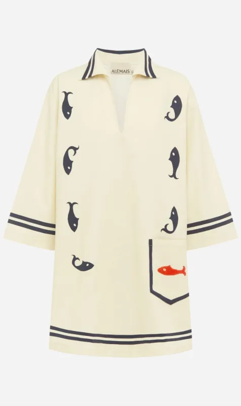 Alemais | Marine Tunic Dress sold by Sister & Co
