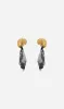 Alemais| Reverie Resin Conch Drop Earrings sold by Sister & Co