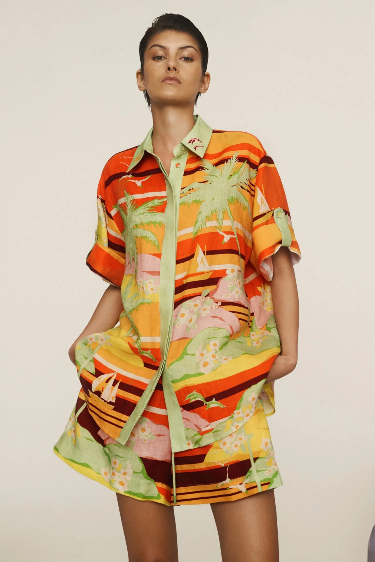Alemais | Palm Island Shirt sold by Sisters & Co product image thumbnail 2