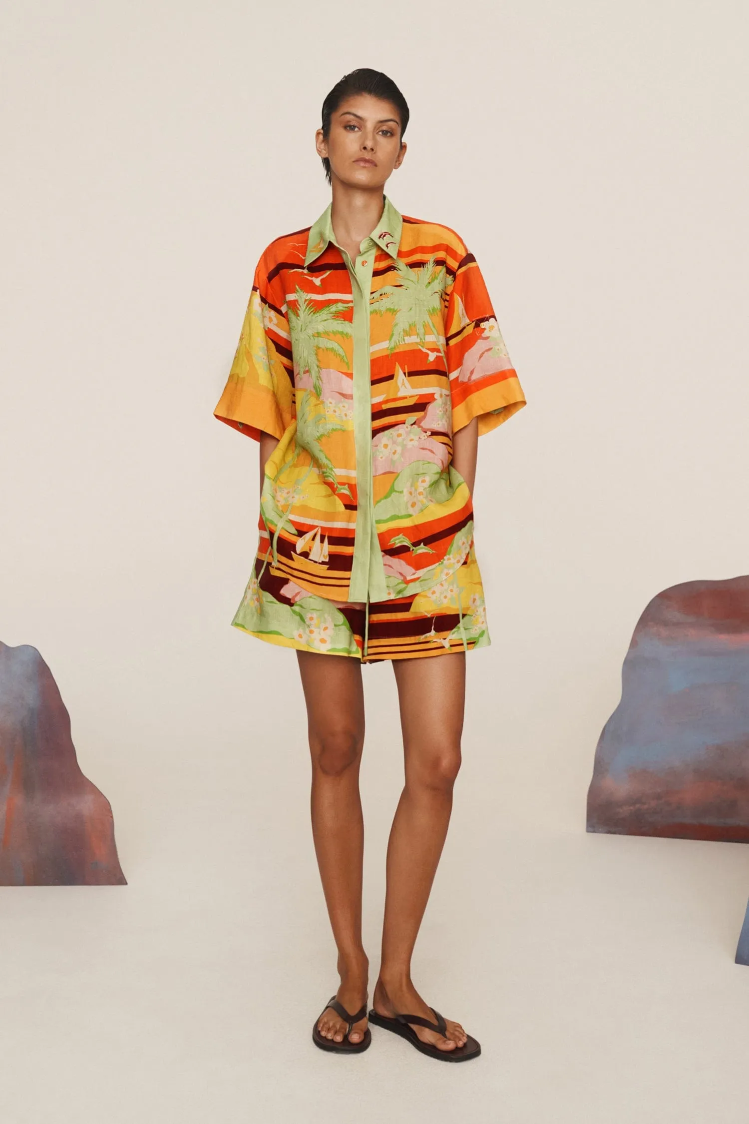 Alemais | Palm Island Shirt sold by Sisters & Co product image thumbnail 3