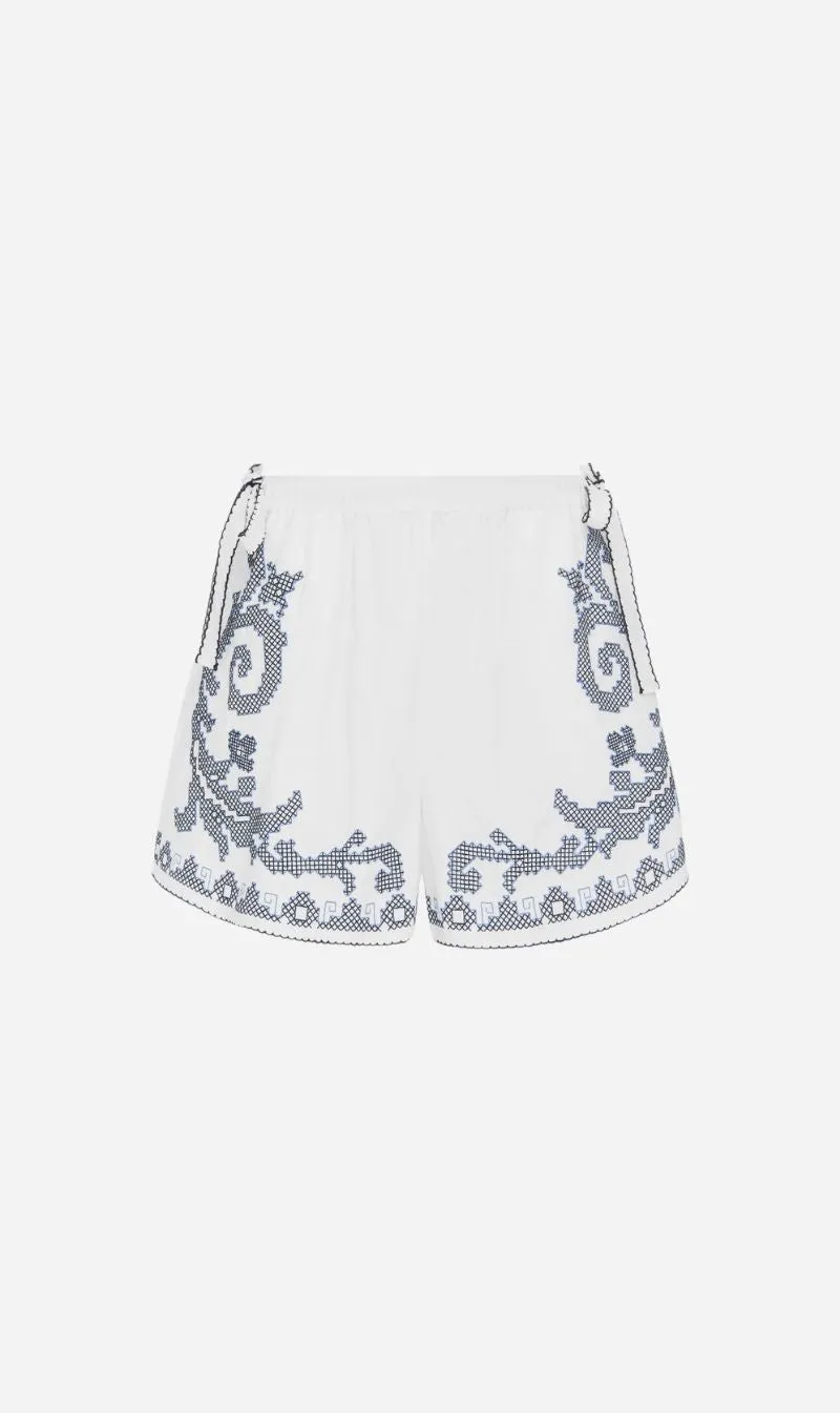 Alemais | Hazel Embroidered Short sold by Sister & Co
