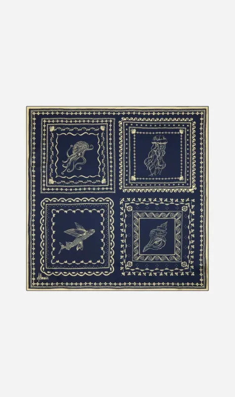 Alemais | Oceane Silk Scarf sold by Sister & Co