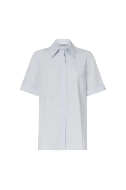 Camilla and Marc | Blaise Shirt - Ice Blue sold by Sisters & Co