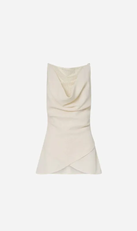 Camilla and Marc | Attar Top - Alabaster sold by Sisters & Co