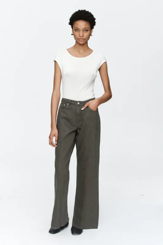 Marle | Wide Leg Jean - Rosemary sold by Sister & Co