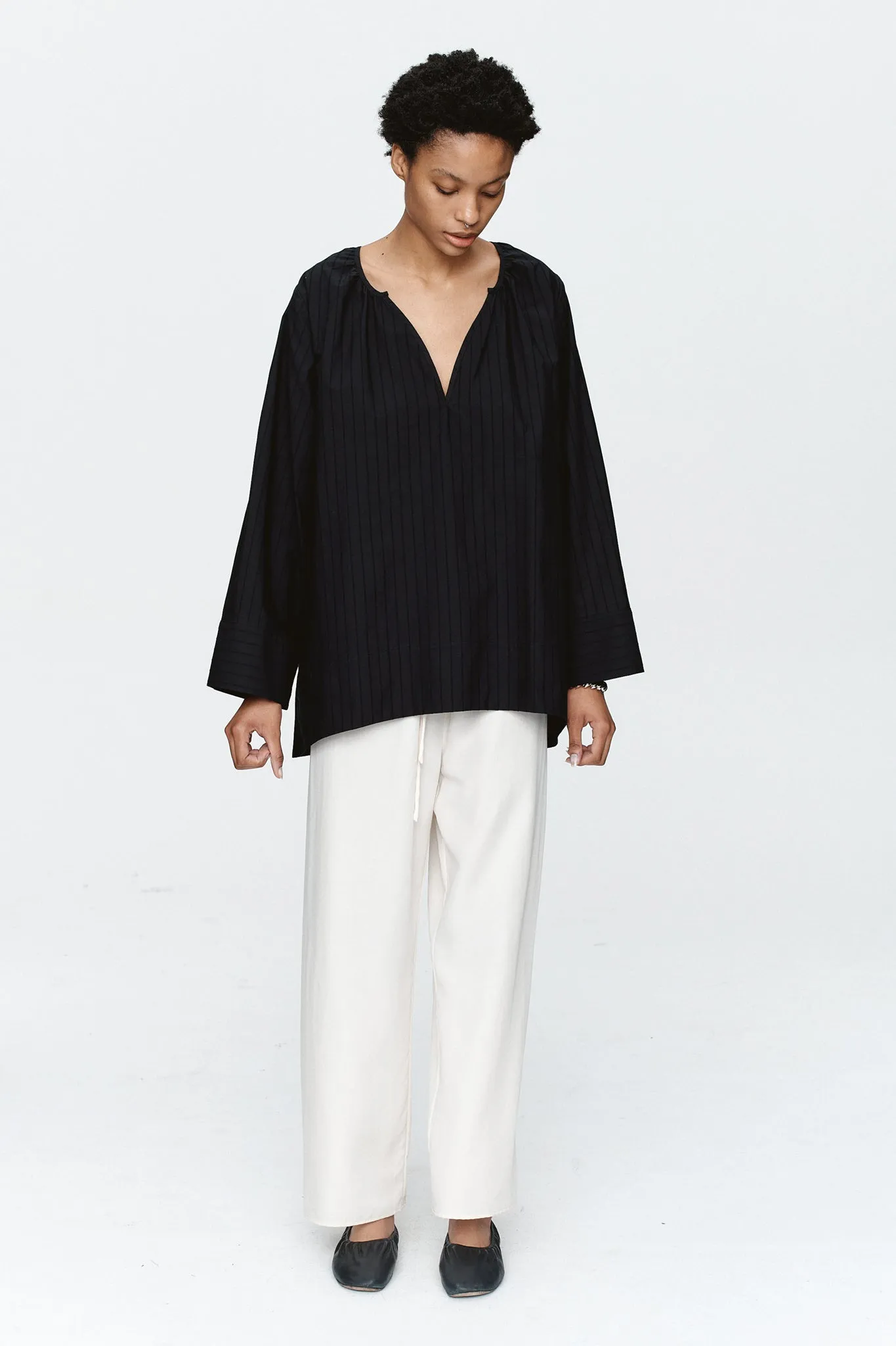 Marle | Lottie Top - Black sold by Sister & Co