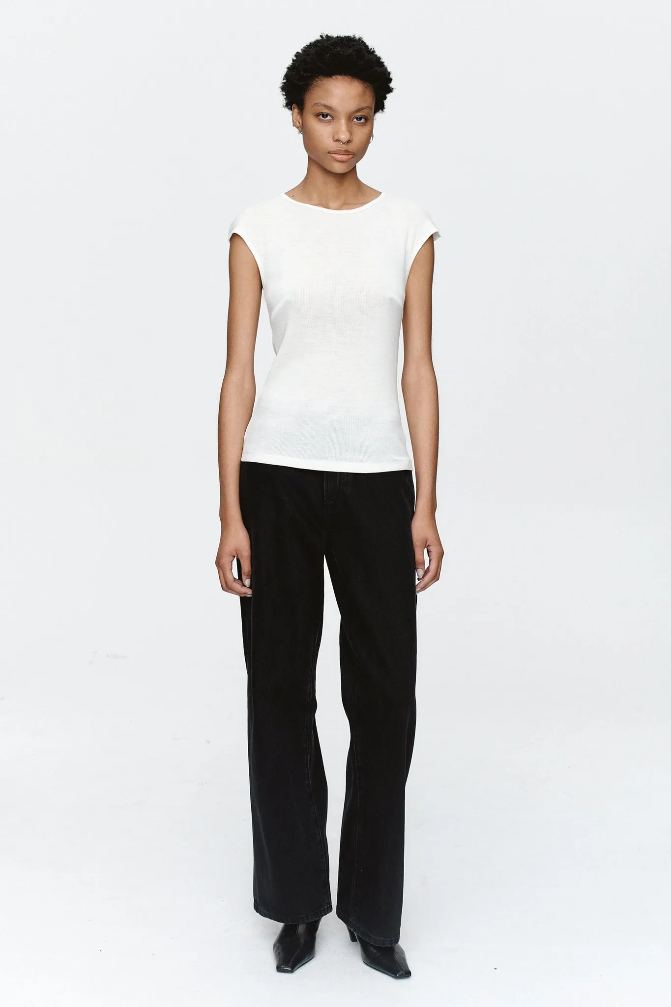 Marle | Suki Top - Ivory sold by Sister & Co