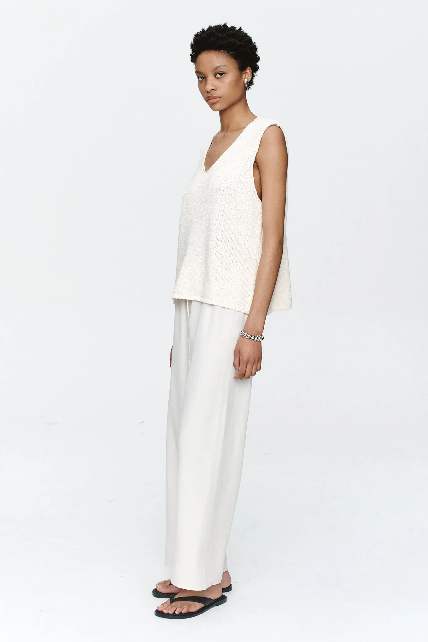 Marle | Nya Vest - Ivory sold by Sister & Co product image thumbnail 2