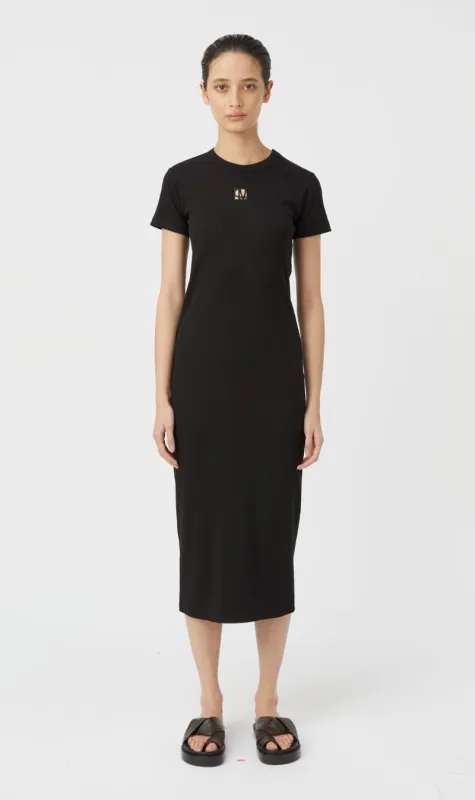 Camilla and Marc | Bloom Embroidered Dress - Black sold by Sister & Co